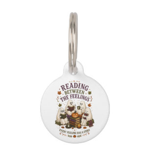 Médaillon Pour Animaux Lecteurs fantômes entre les sentiments