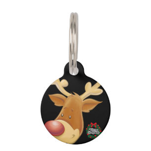 Médaillon Pour Animaux Les délices du Rudolph