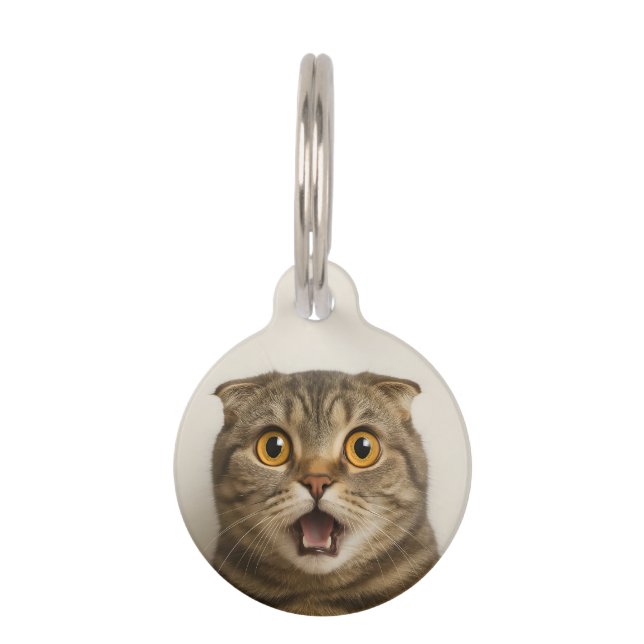 Médaillon Pour Animaux Les lesbiennes mangent quoi de drôle (Devant)