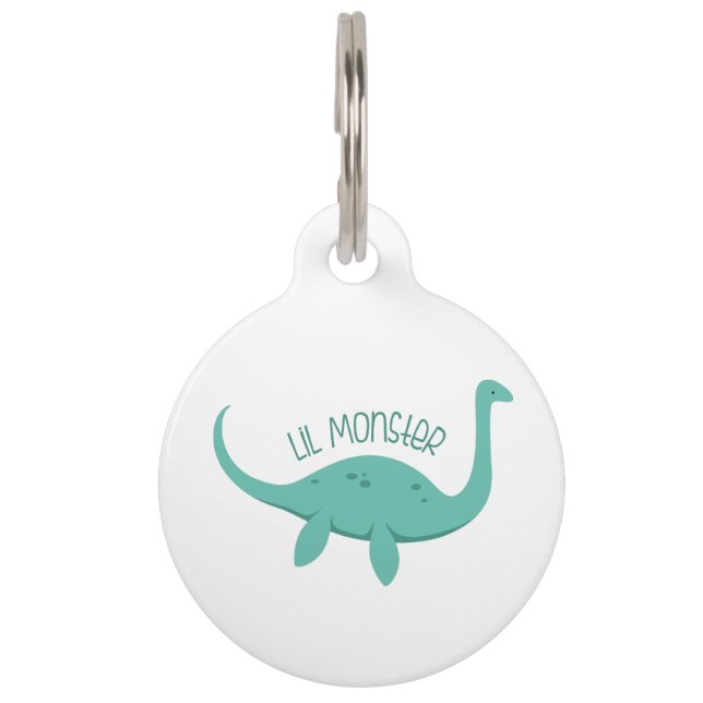 Médaillon Pour Animaux Lil Monster (Devant)