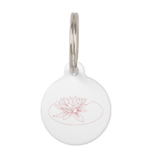Médaillon Pour Animaux Lily Pad