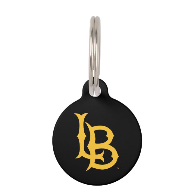 Médaillon Pour Animaux Logo de Long Beach State (Devant)