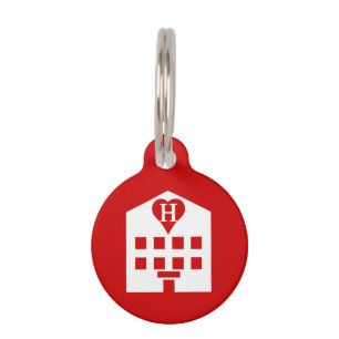 Médaillon Pour Animaux Love Hotel Japanese Emoji