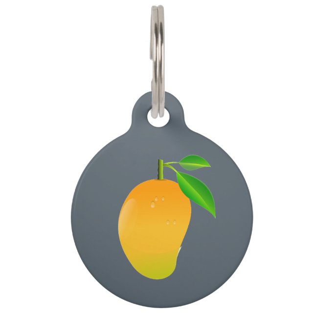 Médaillon Pour Animaux Mangue (Devant)