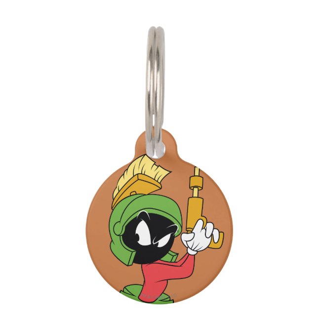 Médaillon Pour Animaux MARVIN MARTIAN™ Prêt Avec Laser (Devant)