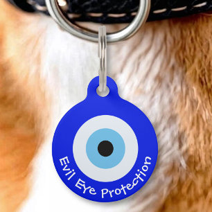 Médaillon Pour Animaux Mauvais œil grec