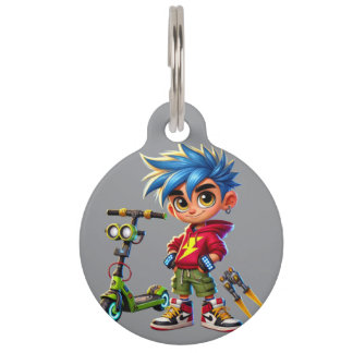 Médaillon Pour Animaux Max Rockett