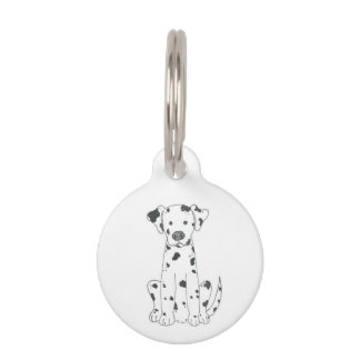 Médaillon Pour Animaux Médaille d'identification pour chien dalmate