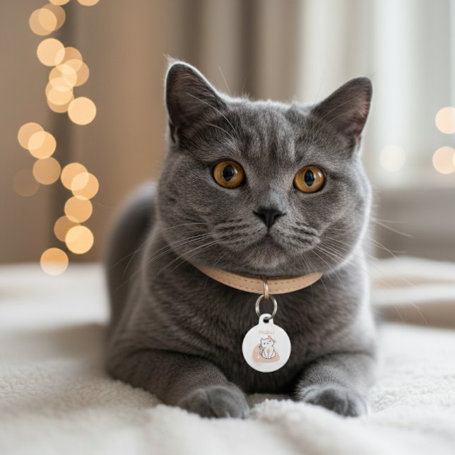 Médaillon Pour Animaux Médaille personnalisée pour animal de compagnie “J (Créateur téléchargé)