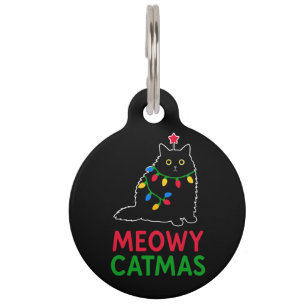 Médaillon Pour Animaux Meowy Catmas