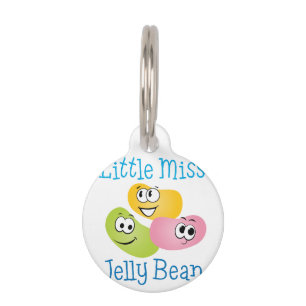 Médaillon Pour Animaux Miss Jelly Bean