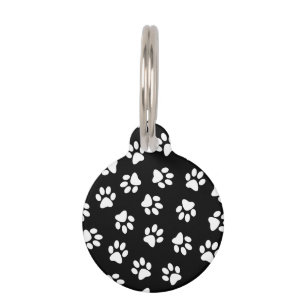 Médaillon Pour Animaux Motif De Pâtes, Patrouilles De Chien, Paws Blanche