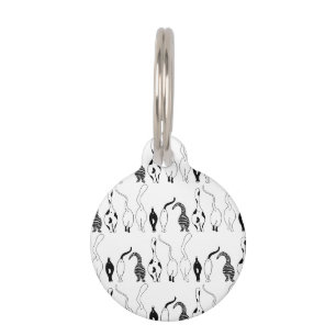 Médaillon Pour Animaux Motif des boutons de chat