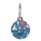 Motif graphique nautique d'amusement