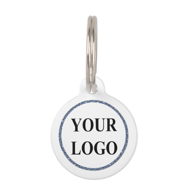 Médaillon Pour Animaux Mots-clés d'identification de chien AJOUTER VOTRE  (Devant)