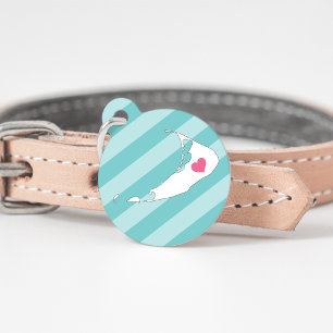 Médaillon Pour Animaux Nantucket Heart