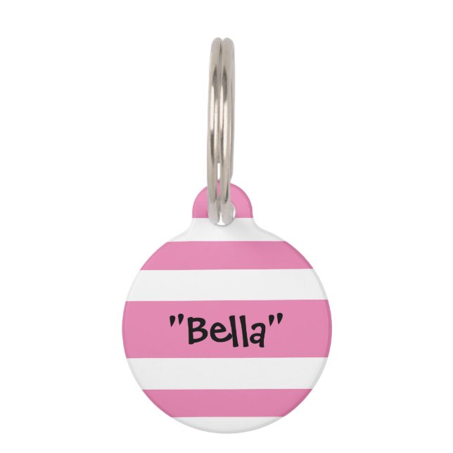 Médaillon Pour Animaux Nom de l'animal de compagnie mignon QR Code person (Devant)