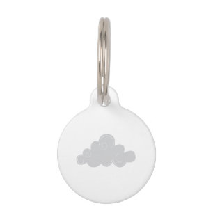 Médaillon Pour Animaux Nuage de Fluffy