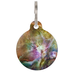 Médaillon Pour Animaux Orion décoratif Nebula Galaxy Photo spatiale