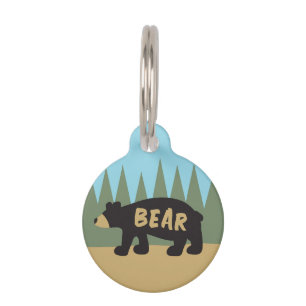 MÉDAILLON POUR ANIMAUX OURS
