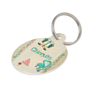 Médaillon Pour Animaux Papillon Zuni 2 Art folklorique