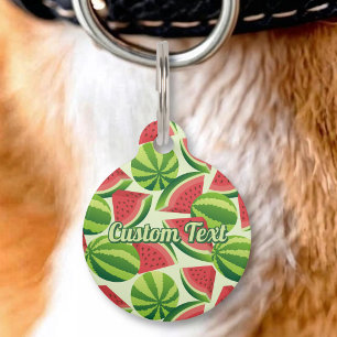 Médaillon Pour Animaux Pastèque