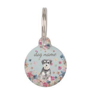 Médaillon Pour Animaux Petit Chien de taille réduite Schnauzer