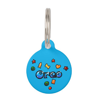 Médaillon Pour Animaux Pet's name Oreo croquettes