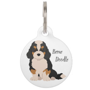 Médaillon Pour Animaux Porte-clés étiquette pour animal familier mélange