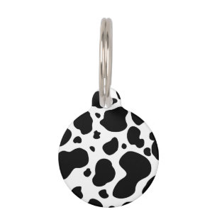 Médaillon Pour Animaux Poster de animal noir et blanc de motif de taches