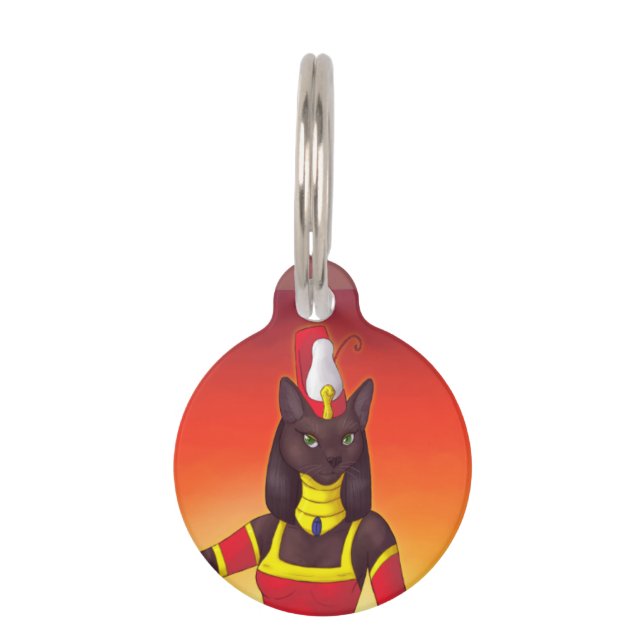 Médaillon Pour Animaux Protégé par la Filasse-Mut (Devant)