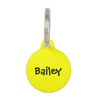 Puce de chien chat personnalisable ID fluorescent