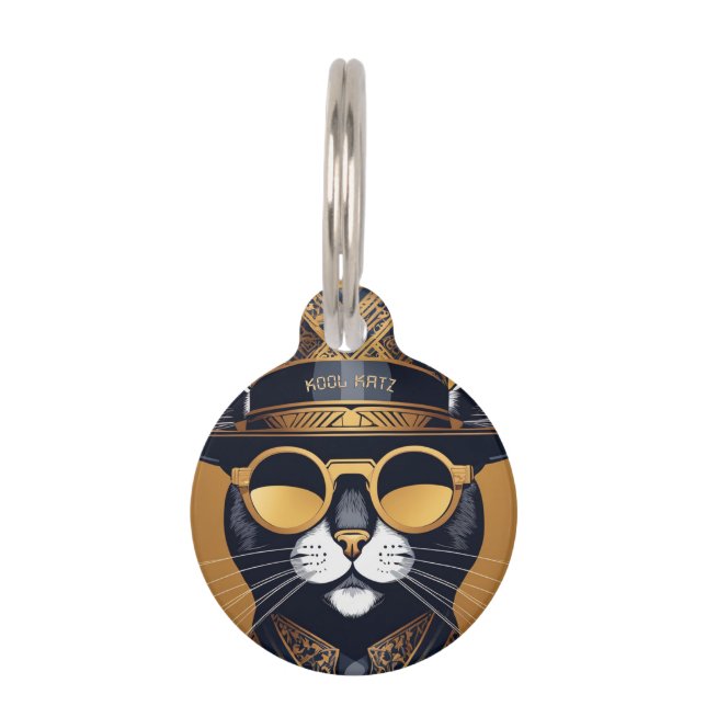 Médaillon Pour Animaux Real Kool Katz (Devant)