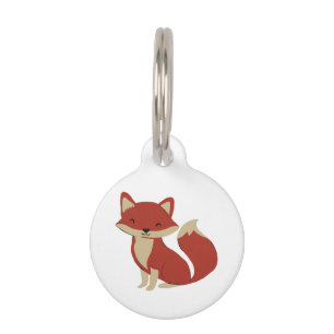 Médaillon Pour Animaux Renard
