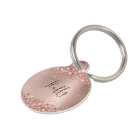 Rose Gold Pailleté Glam Dégradé