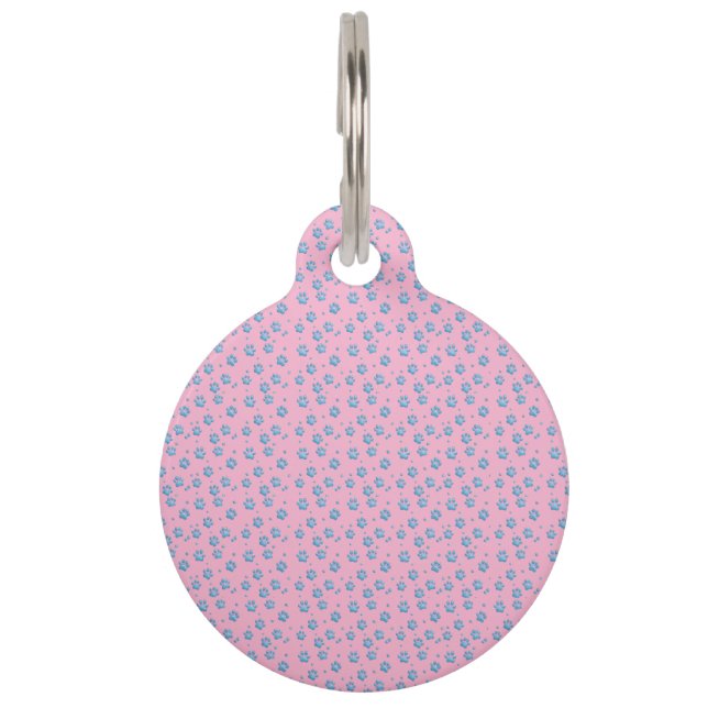 Médaillon Pour Animaux Round Pet Tag (Devant)