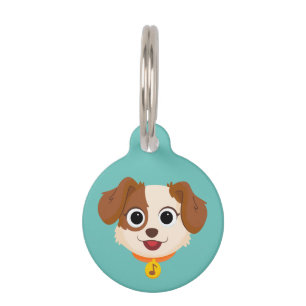 Médaillon Pour Animaux Rue Sésame   Tango Face