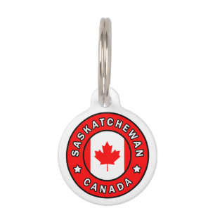 Médaillon Pour Animaux Saskatchewan Canada