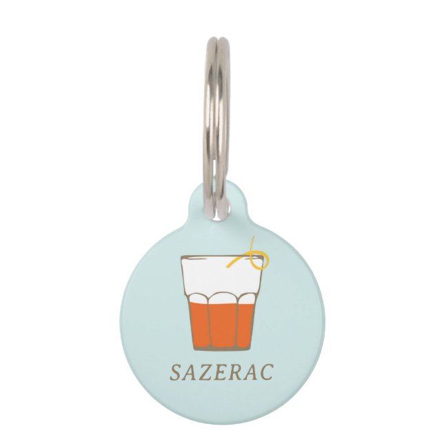 Médaillon Pour Animaux Sazerac (Devant)