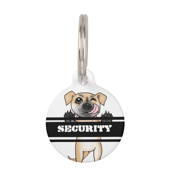 Médaillon Pour Animaux Sécurité (Devant)