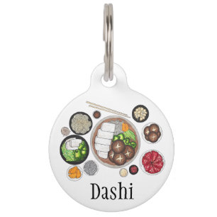 Médaillon Pour Animaux Shabu-Shabu Japon Cuisine japonaise Cuisine japona