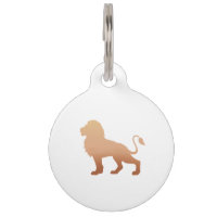 Silhouette des lions marchants - Choisir la couleu