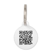 Simple blanc minimaliste QR Code Modèle personnali