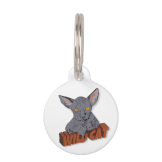 Médaillon Pour Animaux Sphynx chat sauvage