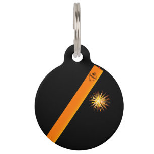 Médaillon Pour Animaux Stick dynamique