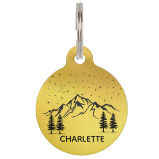 Médaillon Pour Animaux Tag Chien Collar Chien Tag Personnalisé Tag Chat P