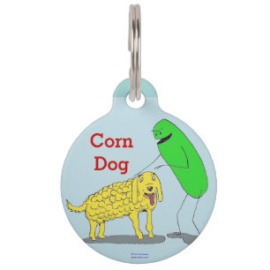 Médaillon Pour Animaux Tag d'animal de compagnie Green Weenii