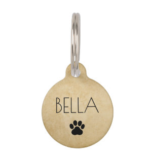 Médaillon Pour Animaux Tag de chien personnalisé chat de balise de chien