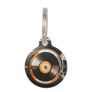 Médaillon Pour Animaux Tag d'identification pour animal de compagnie de v