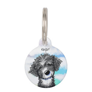 Médaillon Pour Animaux Tag KiniArt Portugal Waterdog Pet ID
